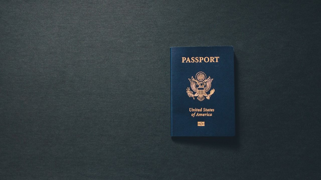 Pasaporte de ciudadano estadounidense.