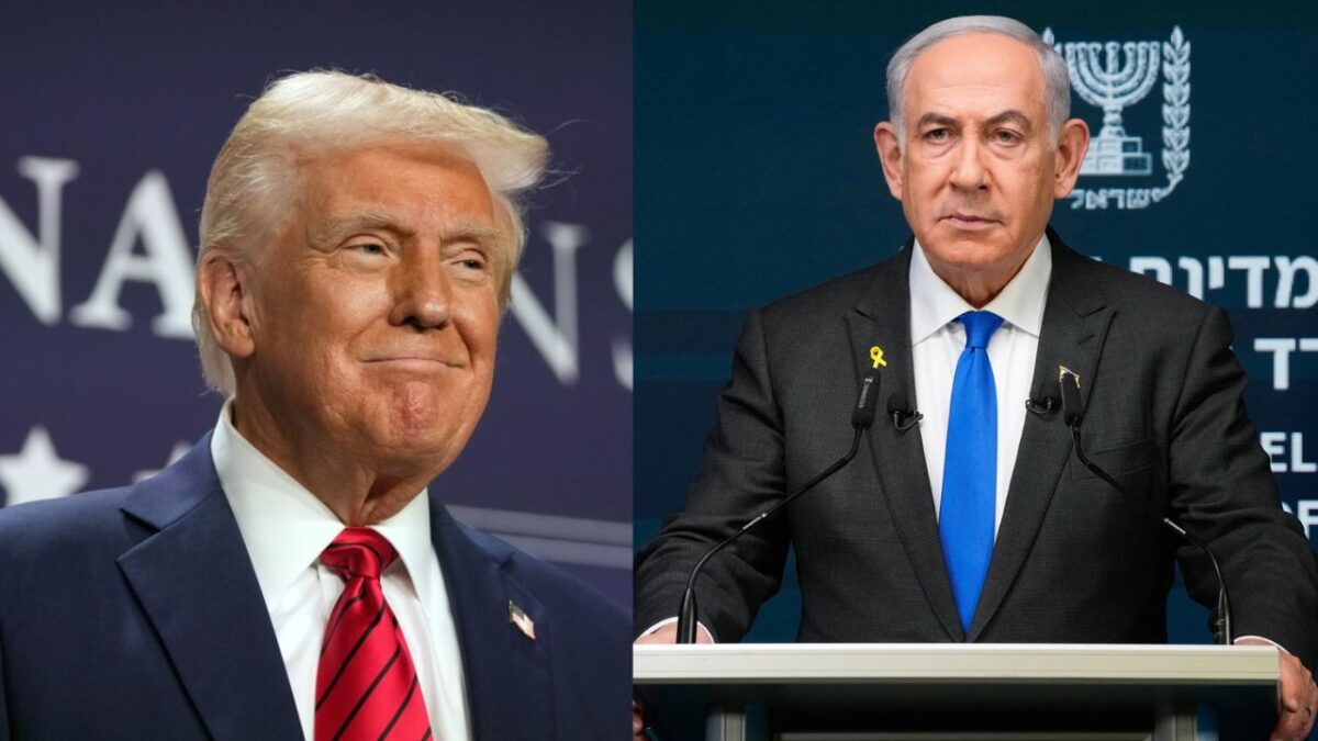 Donald Trump invita a Benjamin Netanyahu a la Casa Blanca