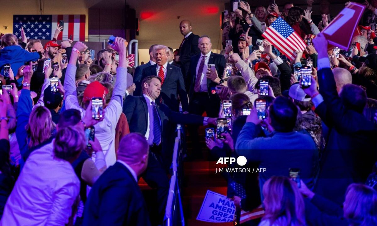 Donald Trump realiza festejo previo a toma de protesta