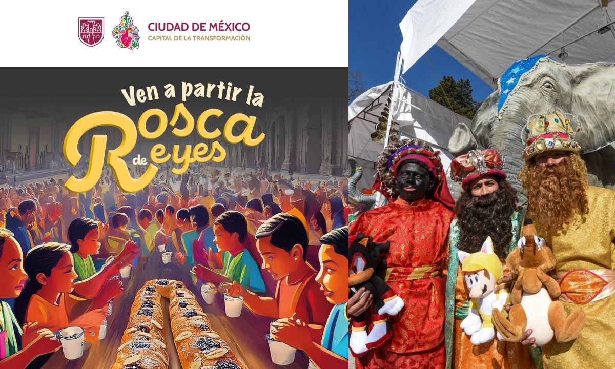 El Gobierno de la CDMX lanzó una invitación para partir la Rosca de Reyes en la plancha del Zócalo