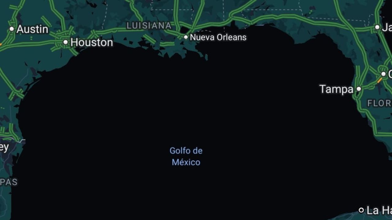 Actualizarán Google Maps para cambiar nombre del Golfo de México por el Golfo de América.