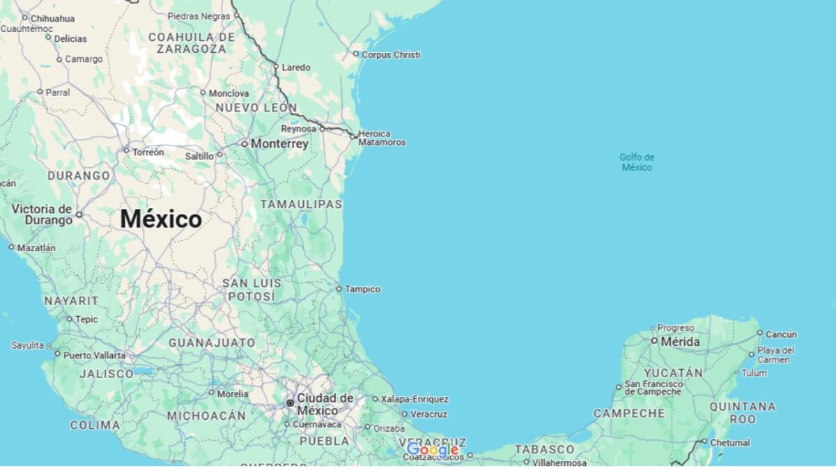 Actualizarán Google Maps para cambiar nombre del Golfo de México por el Golfo de América.