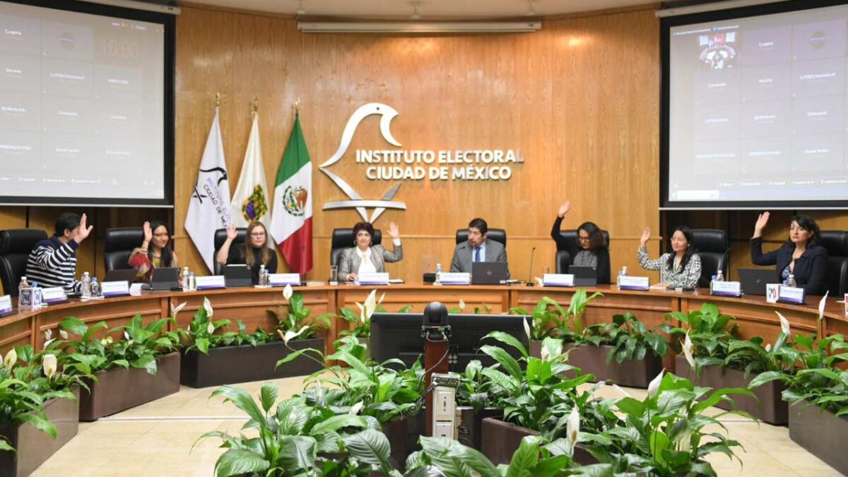 El Instituto Electoral de la Ciudad de México (IECM) aprobó la integración de dos comisiones provisionales para la elección judicial.