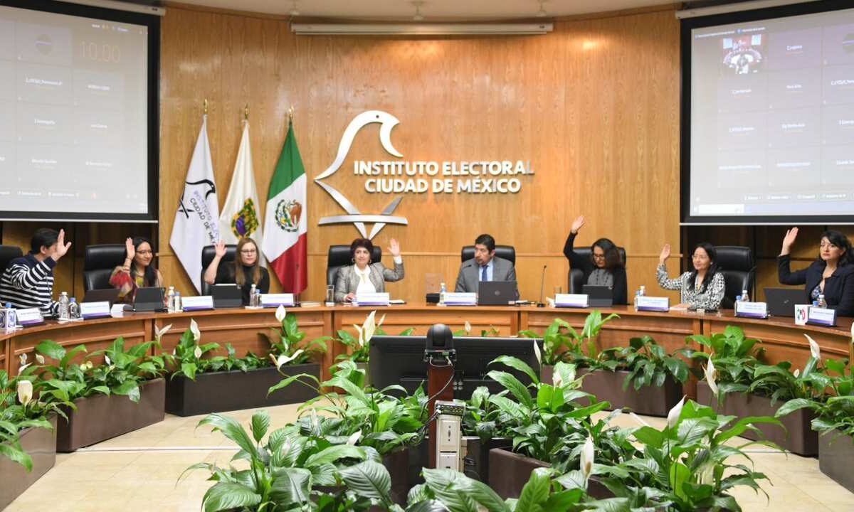 El Instituto Electoral de la Ciudad de México (IECM) aprobó la integración de dos comisiones provisionales para la elección judicial.