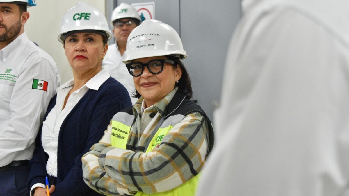 Emilia Esther Calleja Alor, realizó una visita técnica a la Central Ciclo Combinado Salamanca (CCC), en Guanajuato.