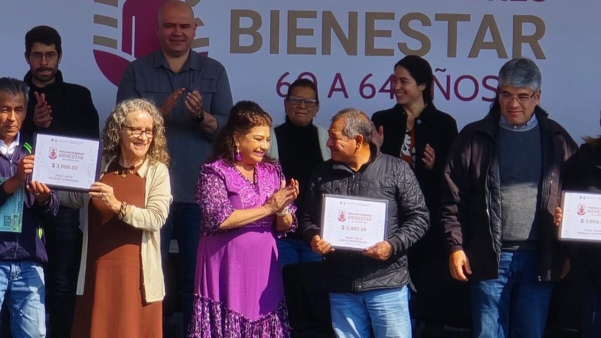 La jefa de Gobierno, Clara Brugada, encabezó el arranque del Programa “Pensión Hombres Bienestar 60 a 64 Años” que entregará 3 mil pesos bimestrales a 77 mil beneficiarios en 2025; quienes, además, tendrán acceso a servicios de salud y jurídicos.