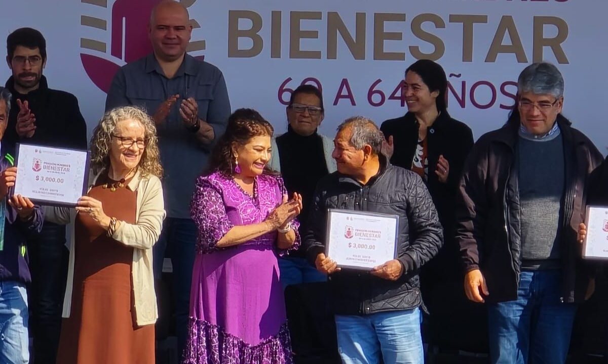 La jefa de Gobierno, Clara Brugada, encabezó el arranque del Programa “Pensión Hombres Bienestar 60 a 64 Años” que entregará 3 mil pesos bimestrales a 77 mil beneficiarios en 2025; quienes, además, tendrán acceso a servicios de salud y jurídicos.