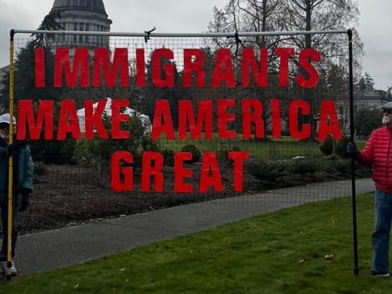 Inmigrantes hacen grande a EU: Protestan contra Trump en Alabama y Washington