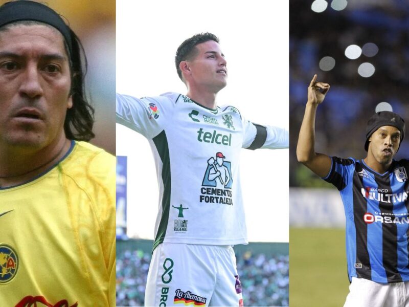 Las estrellas mundiales que han jugado en la Liga Mx