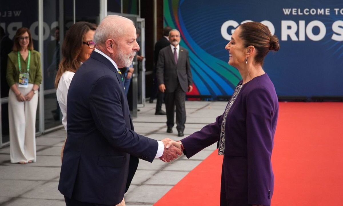 Sheinbaum y Lula da Silva en la reunión del G20.