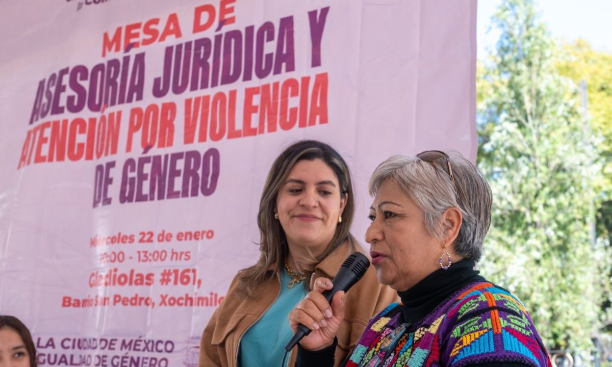 Llevan a Xochimilco jornada de atención a víctimas por violencia de género