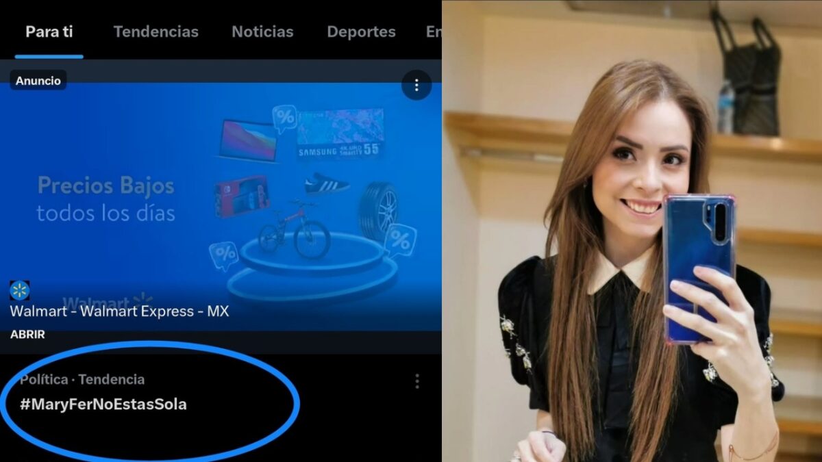 Hashtag de Maryfer Centeno se hace tendencia con mensajes negativos
