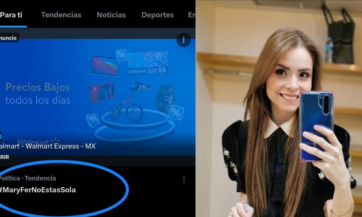 Hashtag de Maryfer Centeno se hace tendencia con mensajes negativos
