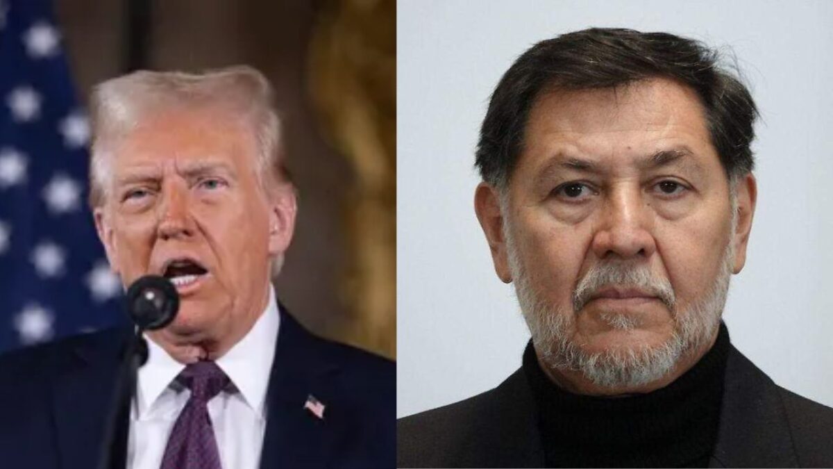 Noroña se pronuncia ante Trump