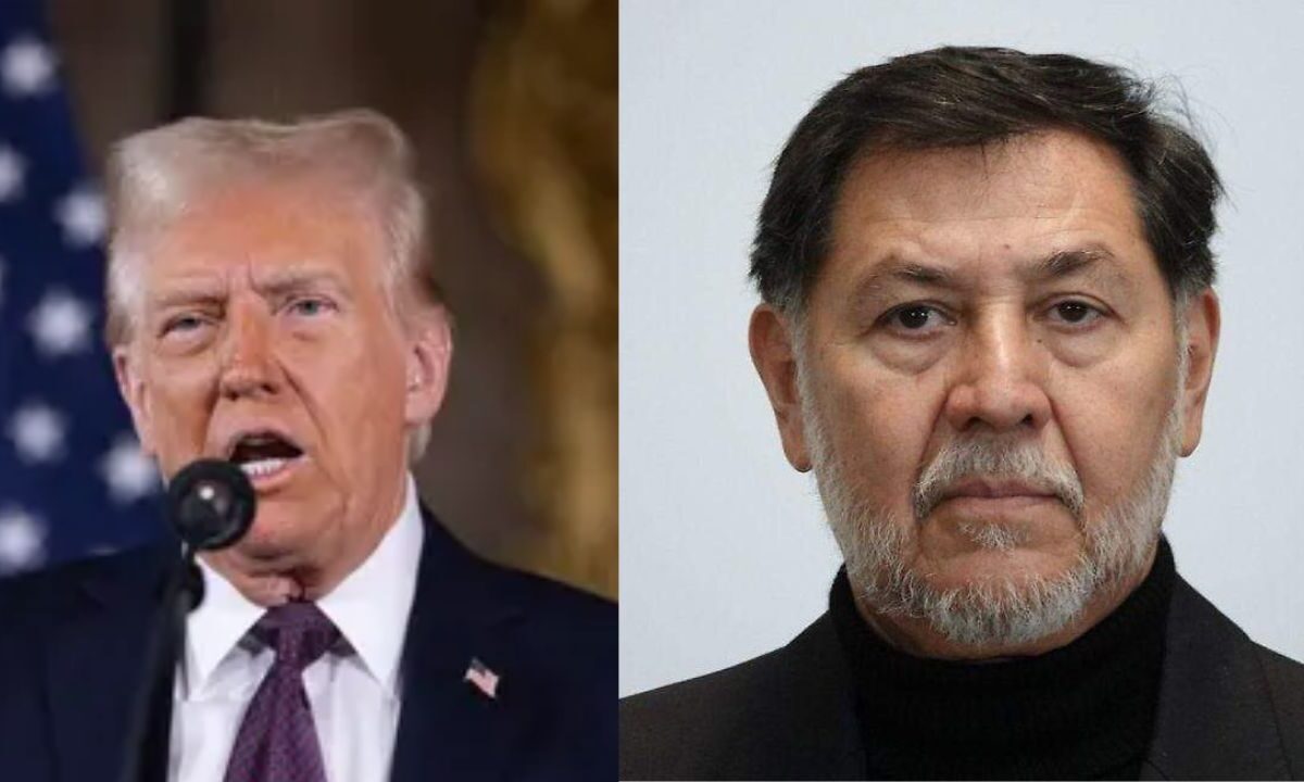 Noroña se pronuncia ante Trump