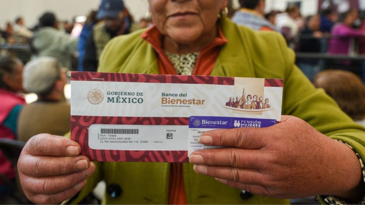 Tarjeta del Bienestar para beneficiarias de la Pensión Mujeres Bienestar 2025.