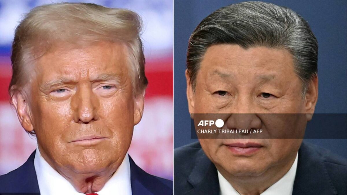 Trump y Xi Jinping prometen mejorar lazos entre ambos países.