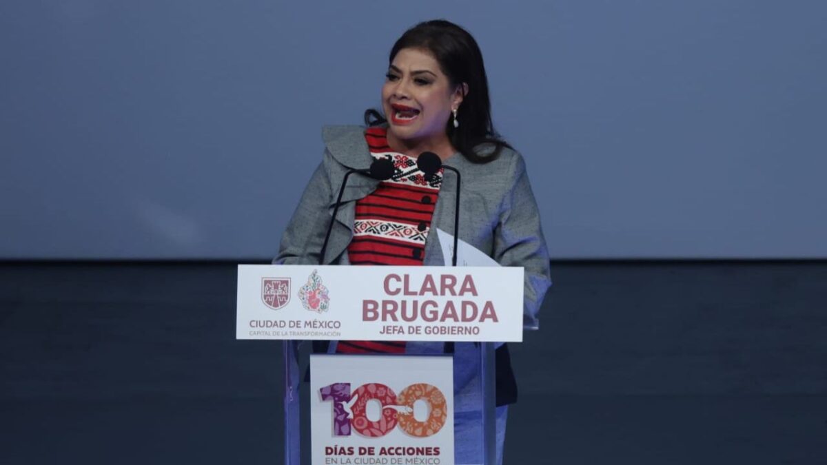 la jefa de Gobierno, Clara Brugada, reiteró que la planeación capitalina es a futuro.