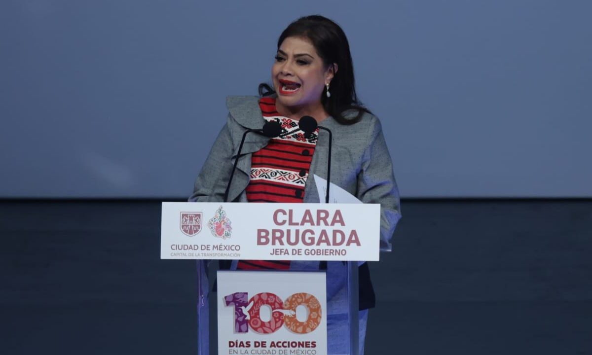 la jefa de Gobierno, Clara Brugada, reiteró que la planeación capitalina es a futuro.