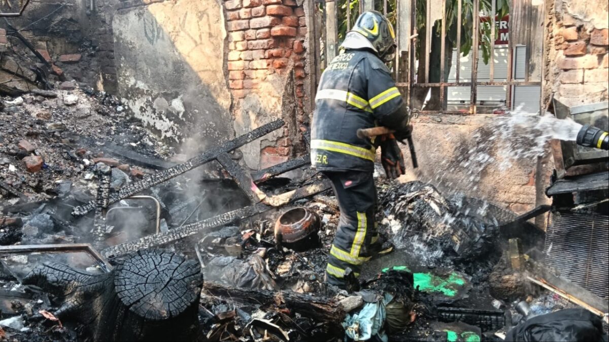 Incendio en Peralvillo