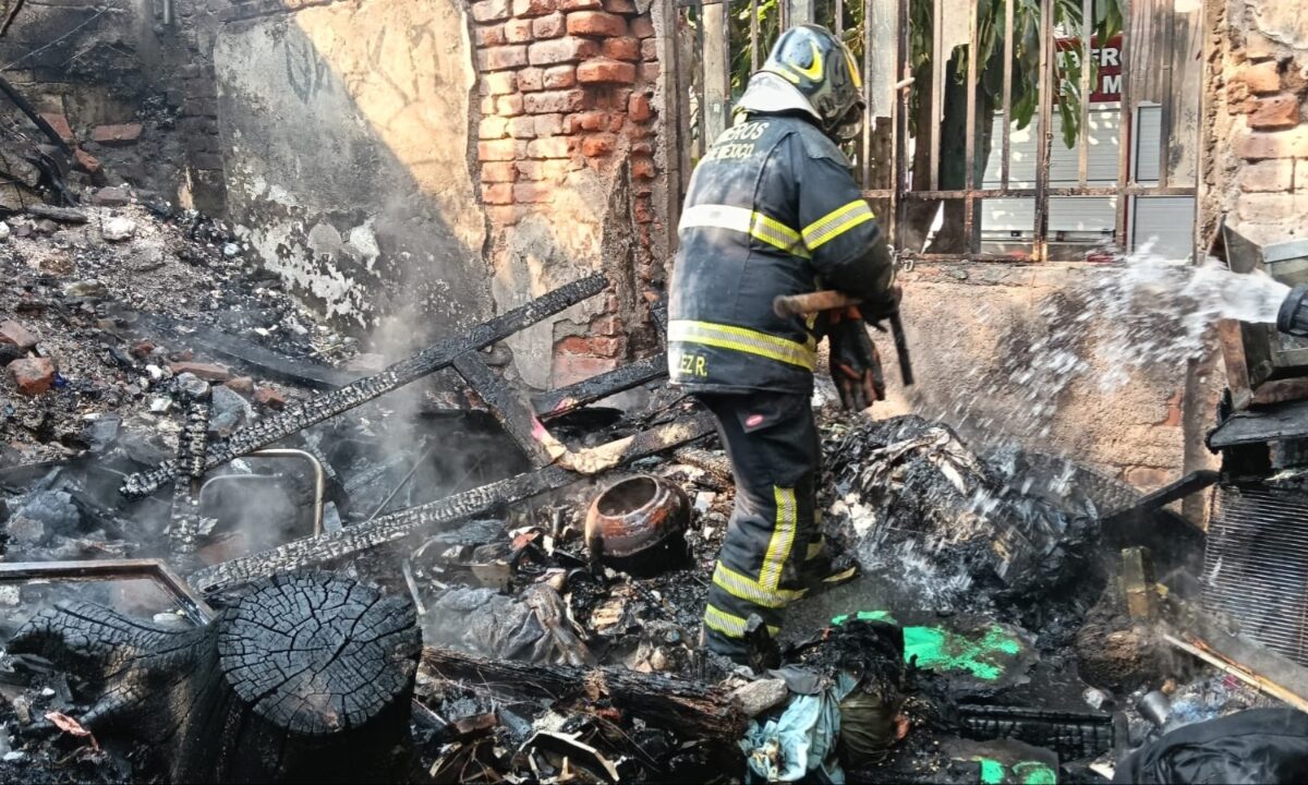 Incendio en Peralvillo