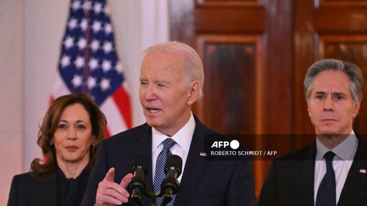 Presidente saliente de los Estados Unidos, Joe Biden.