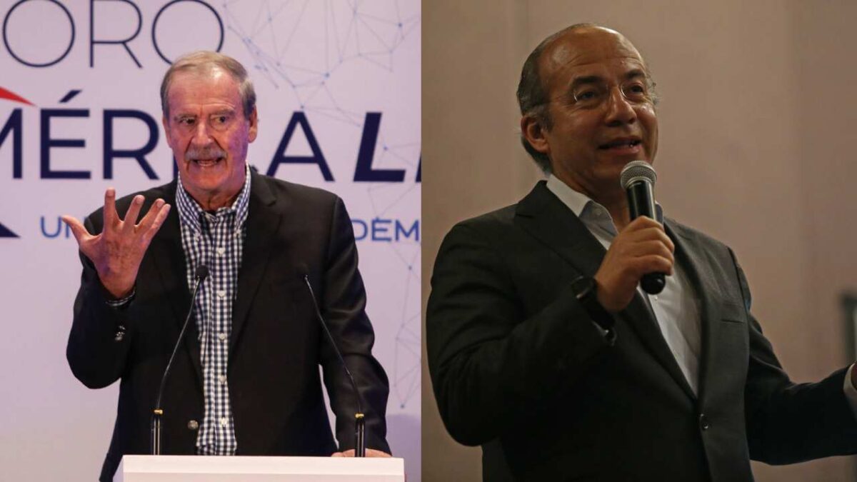 Los expresidentes mexicanos Vicente Fox y Felipe Calderón fueron declarados personas "non gratas" para Venezuela.