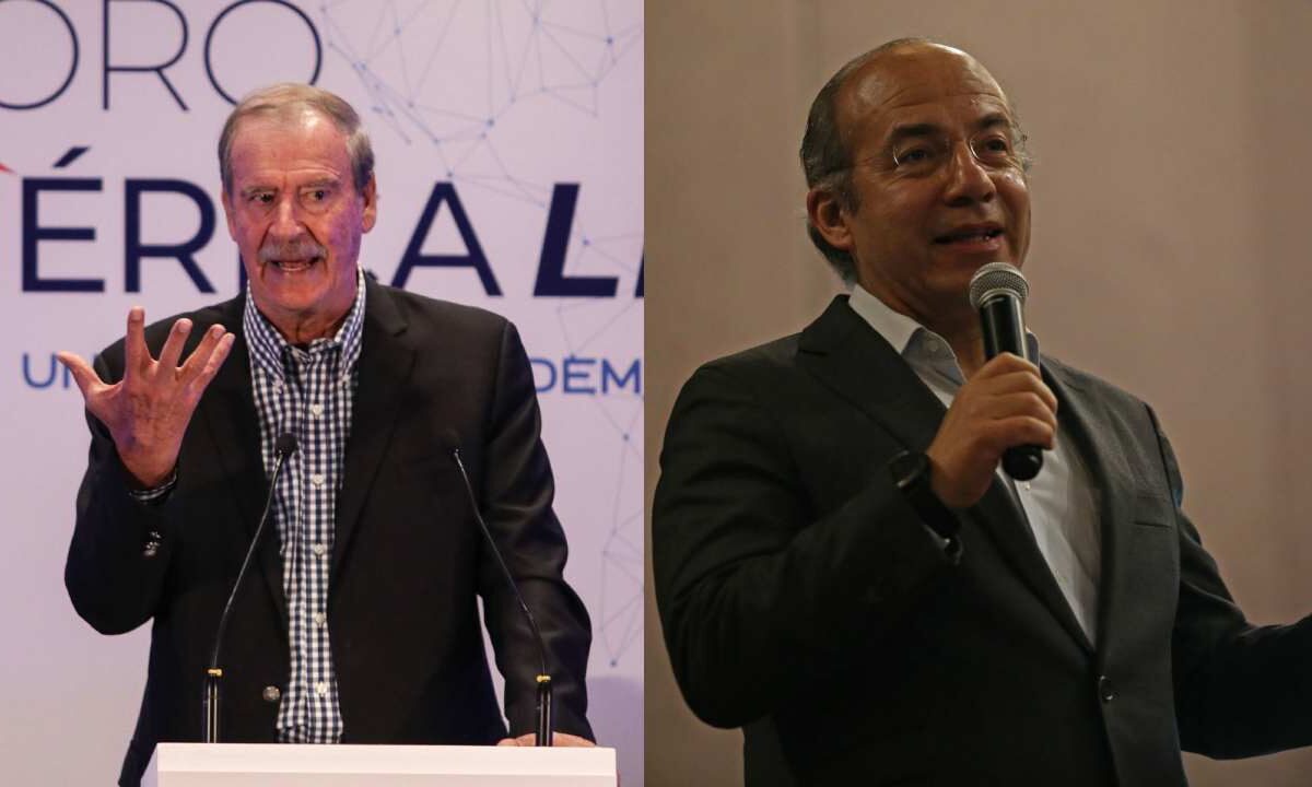 Los expresidentes mexicanos Vicente Fox y Felipe Calderón fueron declarados personas "non gratas" para Venezuela.