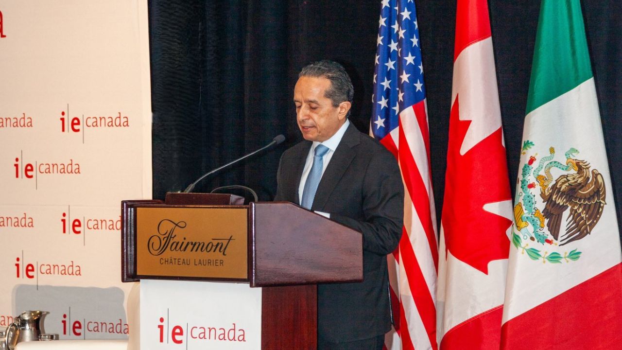 Carlos Joaquín González, representante de México en Canadá, dijo que ha impulsado el trabajo con empresas canadienses que invierten en nuestro país.