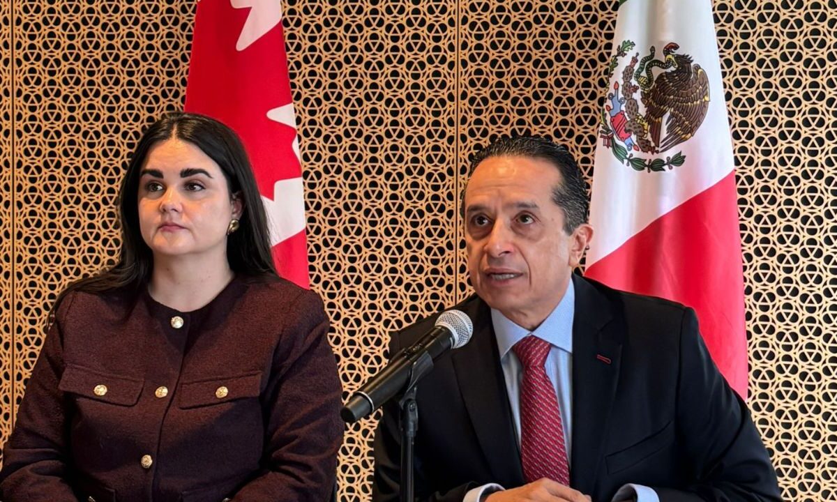 Carlos Joaquín González, representante de México en Canadá, dijo que ha impulsado el trabajo con empresas canadienses que invierten en nuestro país.