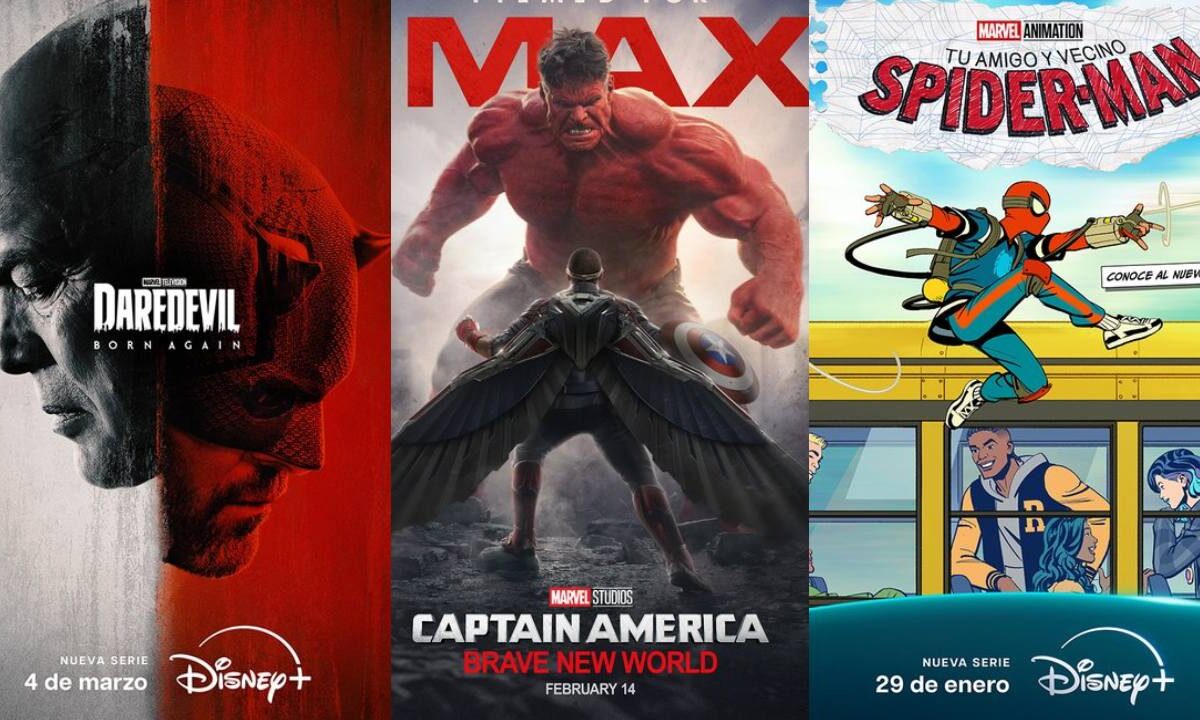 Estos serán los estrenos de Marvel para el 2025.