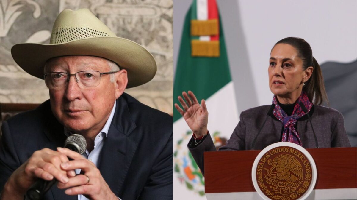 La presidenta Claudia Sheinbaum aceptó que el caso de "El Mayo" Zambada provocó un alejamiento con el Embajador Ken Salazar