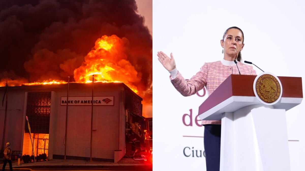 La presidenta Claudia Sheinbaum anuncia apoyos a migrantes mexicanos en Los Ángeles.