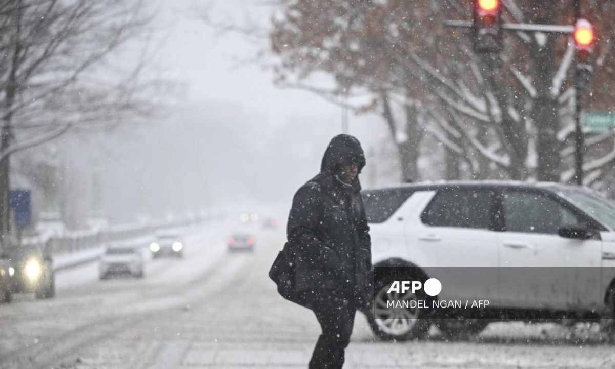 Estragos de la tormenta invernal de EEUU