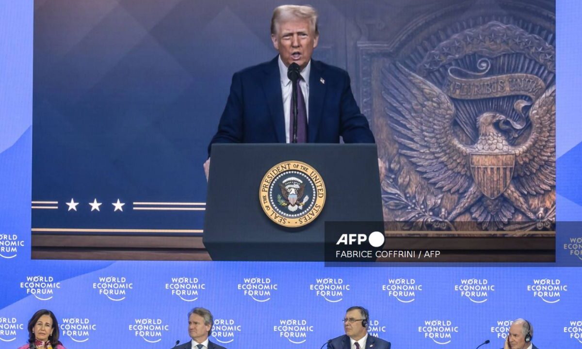 Donald Trump señaló en el Foro de Davos "creo que vamos muy bien”, respecto a los acuerdos con México y acusó a Canadá de no tenerle respeto.