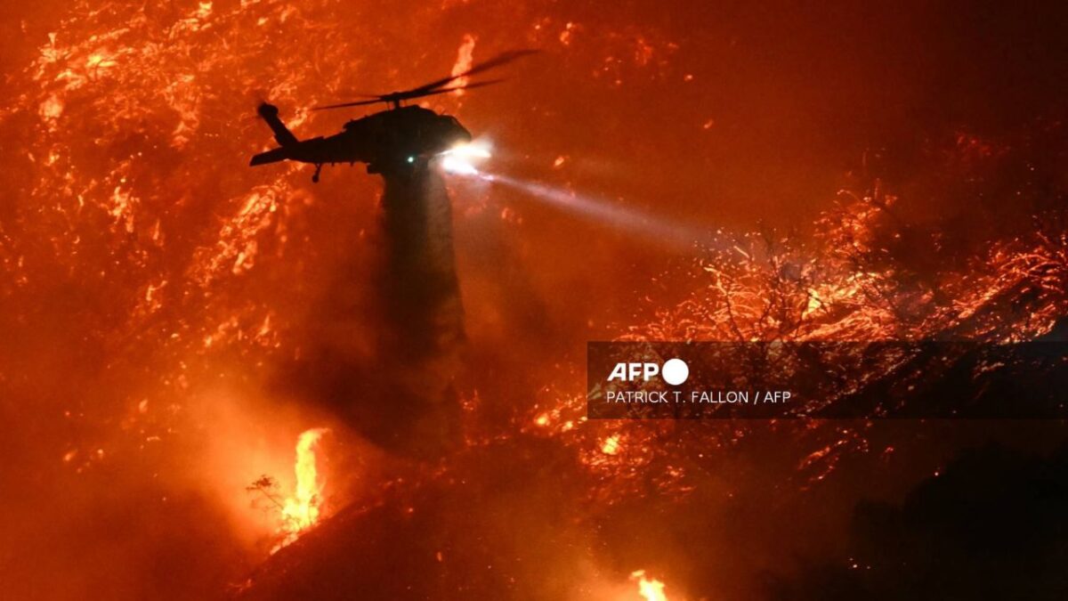 Donald Trump criticó fuertemente al gobierno de California por los incendios en Los Ángeles