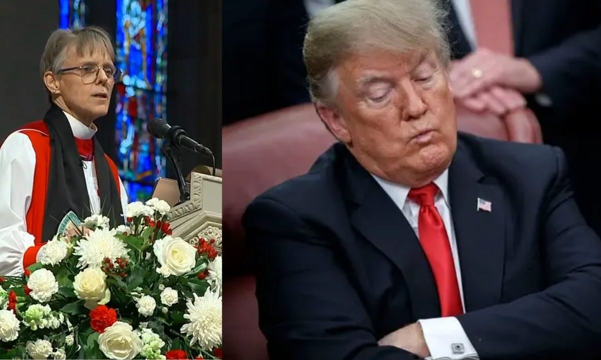 Trump recibe llamado de atención por la iglesia