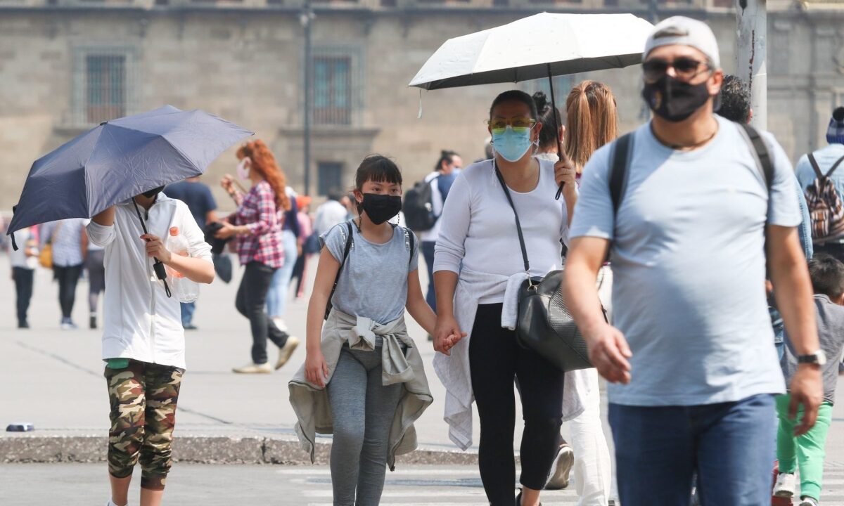 Pese a lluvias, el ambiente permanece caluroso