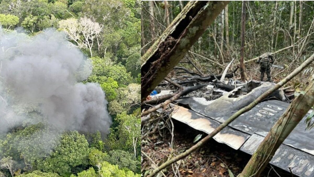 Fuerza Aérea de Brasil derriba aeronave en su espacio aéreo procedente de Venezuela con cargamento de droga