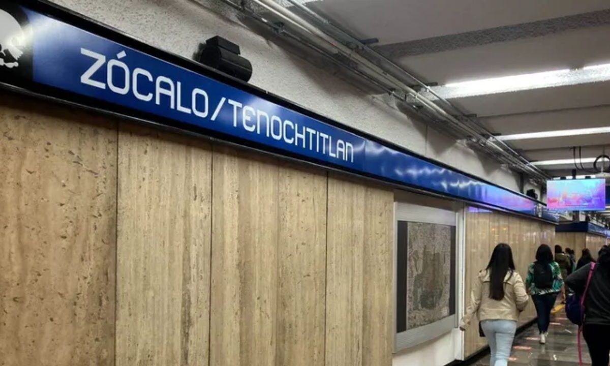 Casi 72 horas después, reanuda el servicio en la estación Zócalo-Tenochtitlan de la Línea 2 del Metro