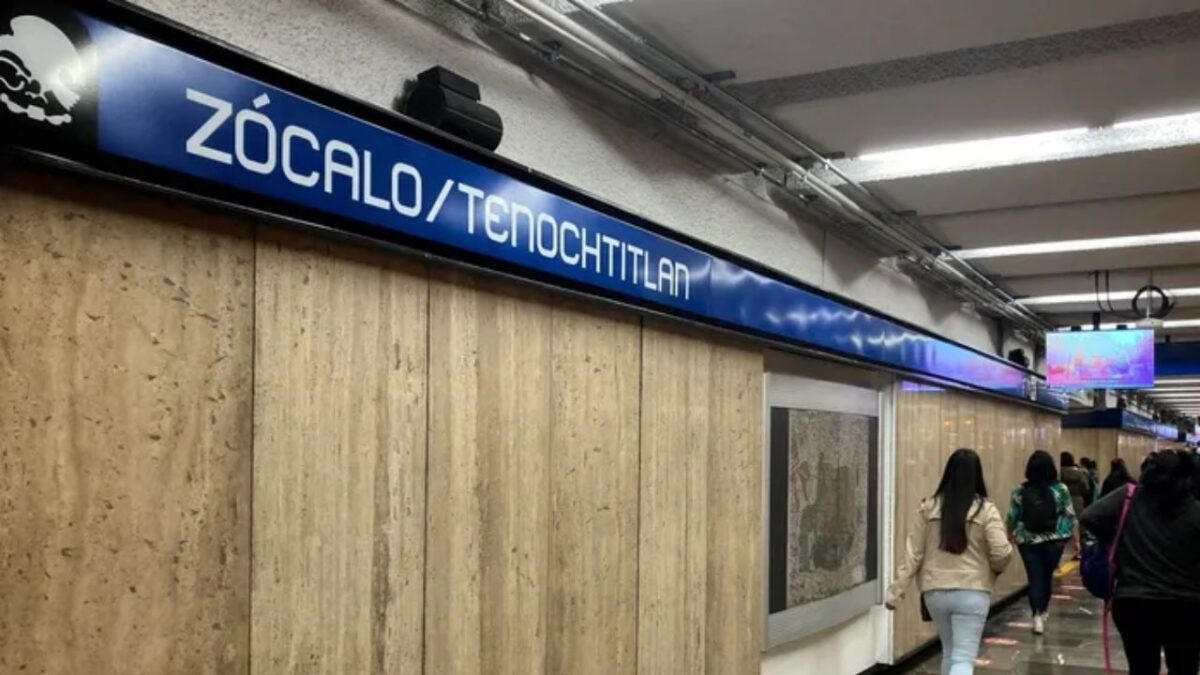 Casi 72 horas después, reanuda el servicio en la estación Zócalo-Tenochtitlan de la Línea 2 del Metro