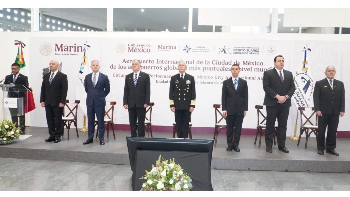 El AICM se consolida como uno de los Aeropuertos más puntuales a nivel global.