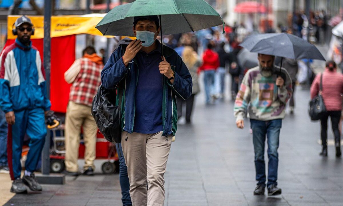 Pronóstico de Lluvias para la CDMX y el EdoMéx en las próximas horas.