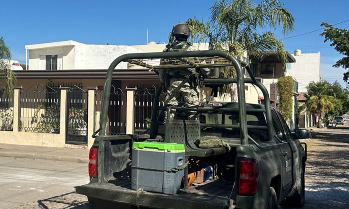 Las autoridades realizaron un operativo en la colonia Tierra Blanca, donde aseguraron cuatro residencias.