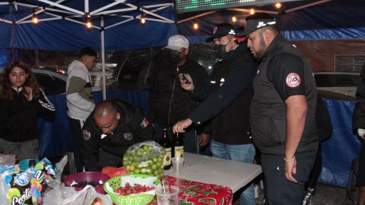 La Defensa y GN participan en Operativo contra Chelerías para prohibir la venta de alcohol en vía pública en Álvaro Obregón