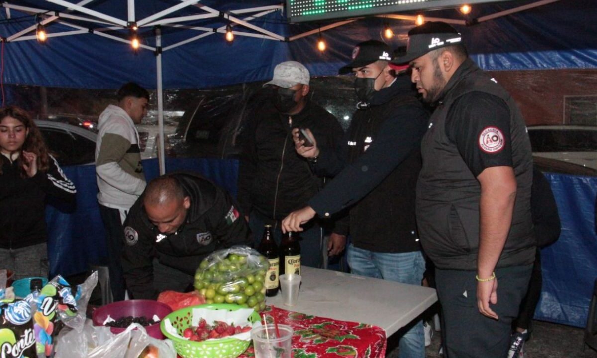 La Defensa y GN participan en Operativo contra Chelerías para prohibir la venta de alcohol en vía pública en Álvaro Obregón