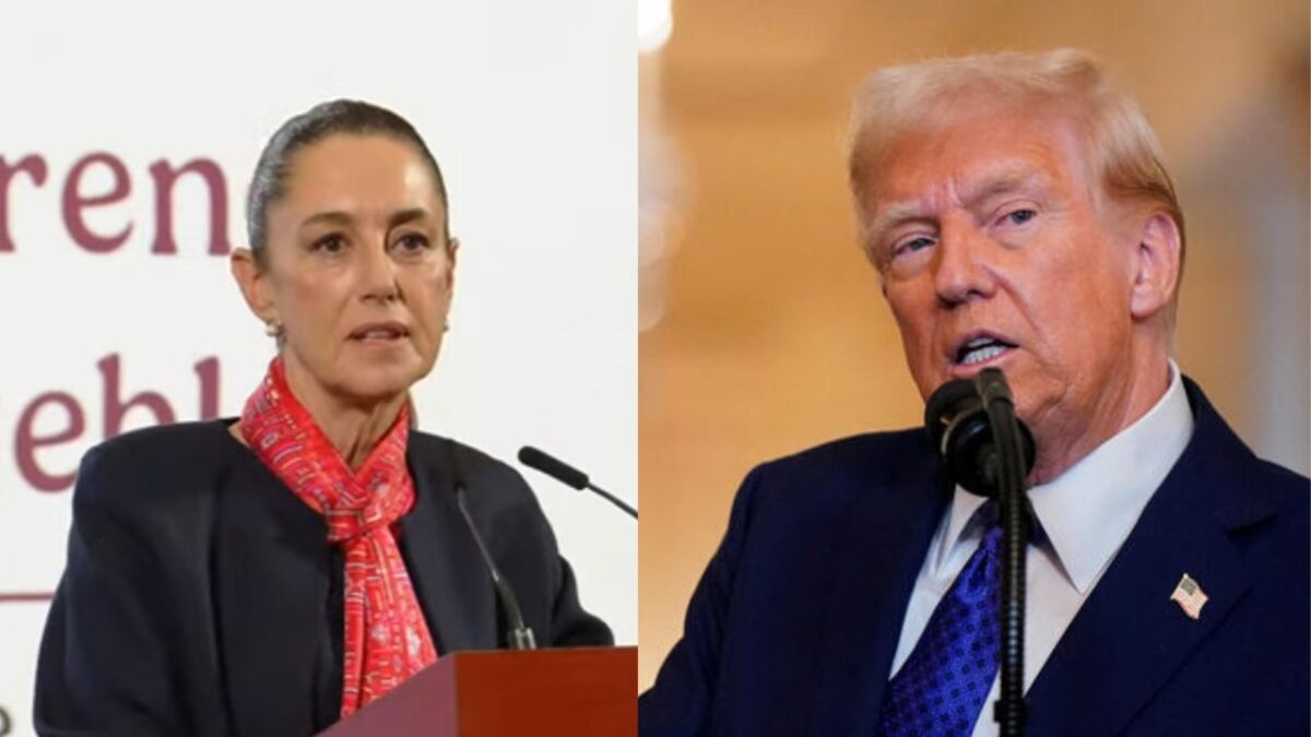 Claudia Sheinbaum y Donald Trump