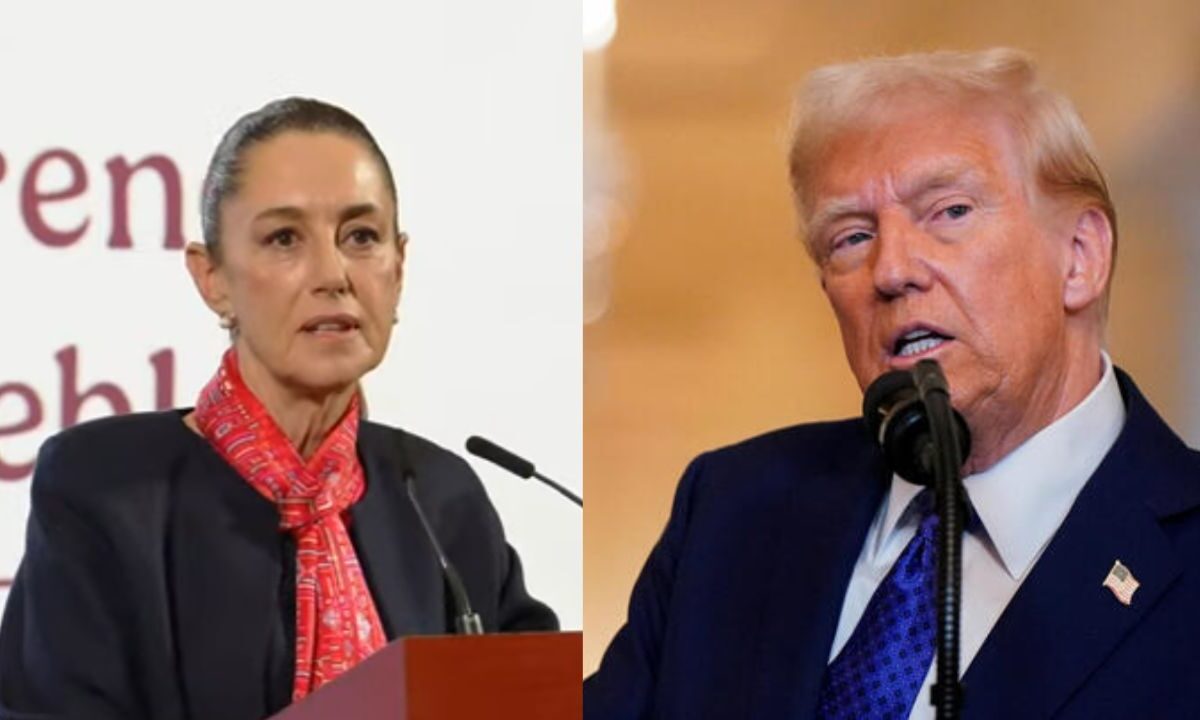 Claudia Sheinbaum y Donald Trump