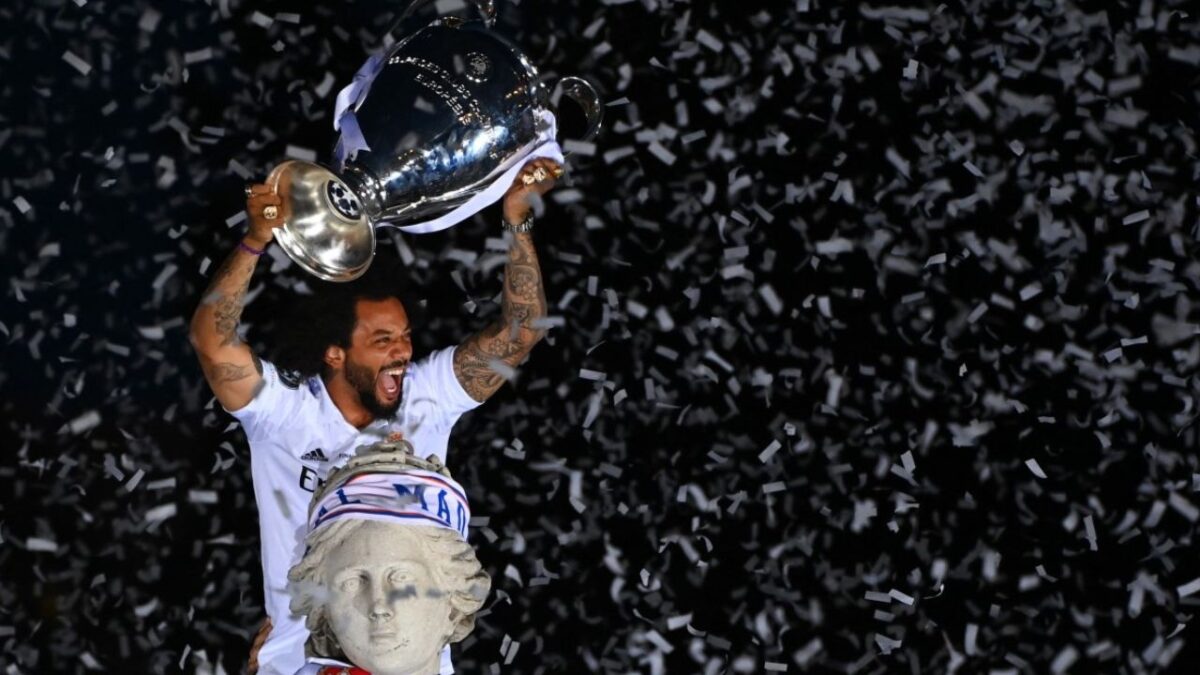 Marcelo alza la champions league