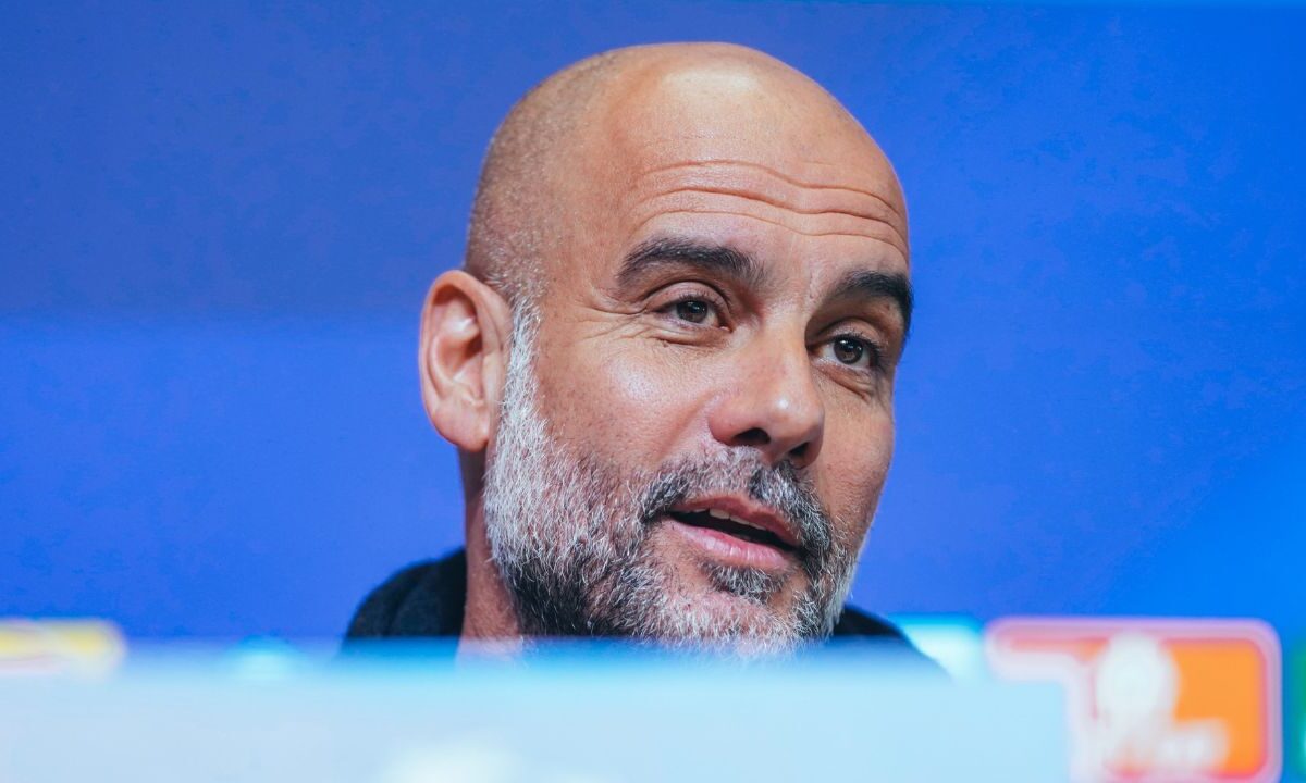 Pep Guardiola aseguró estar despreocupado por los rumores que lo colocan fuera del Manchester City si no supera esta ronda de reclasificación